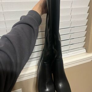 Amazon Black Heeled Boots for Women